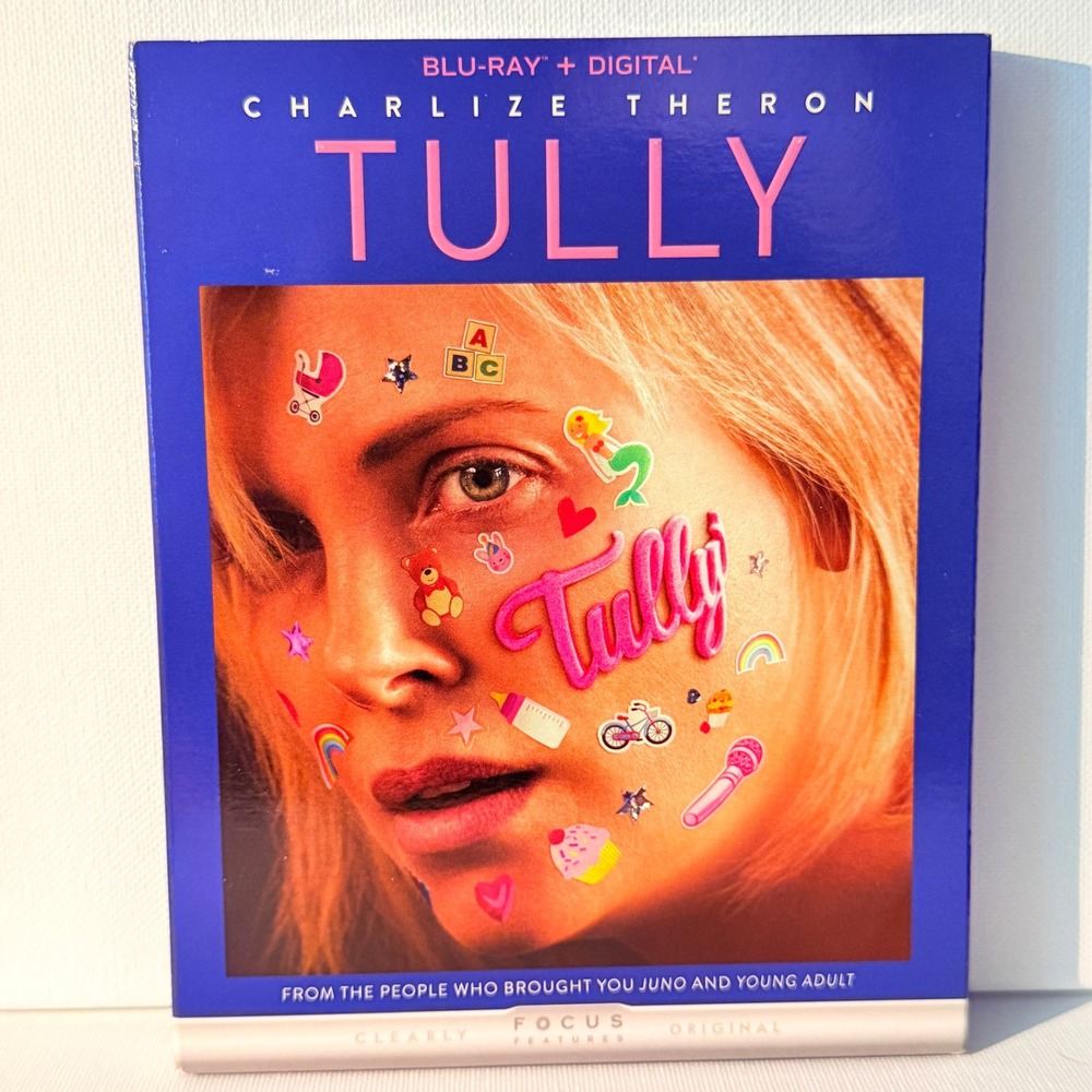 Tully 2018 Blu-ray R Comedy Charlize Theron Mackenzie Davis Jason Reitman Movie